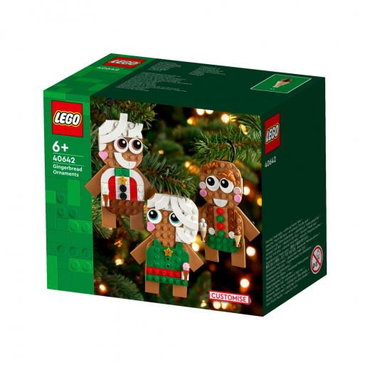 LEGO Icons - Julpynt med pepparkakor i gruppen LEKSAKER / LEGO / LEGO Icons hos Spelexperten (40642)