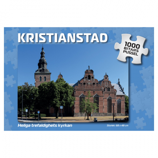 Svenska Pussel: Kristianstad Heliga trefaldighets kyrkan 1000 Bitar i gruppen PUSSEL / 1000 bitar hos Spelexperten (4082)