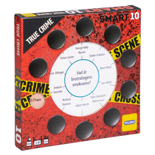 Smart 10: Frågekort True Crime (Exp.) i gruppen SÄLLSKAPSSPEL / Spelserier / Smart 10 hos Spelexperten (40860516)