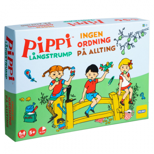 Pippi Långstrump - Ingen Ordning På Allting i gruppen SÄLLSKAPSSPEL / Barnspel hos Spelexperten (40871825)