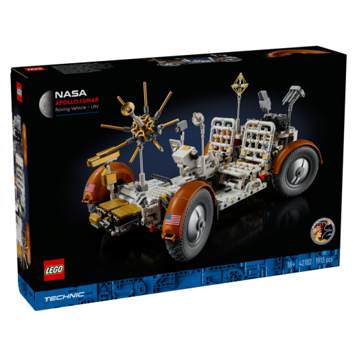 LEGO Technic - NASA Apollo Lunar Roving Vehicle LRV i gruppen LEKSAKER / LEGO / LEGO Technic hos Spelexperten (42182)