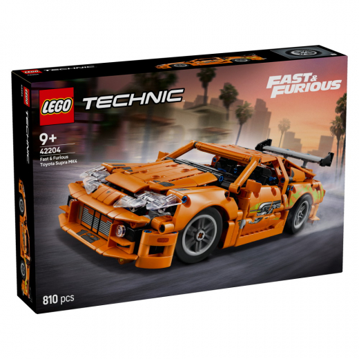 LEGO Technic - Fast and Furious Toyota Supra MK4 i gruppen LEKSAKER / LEGO / LEGO Technic hos Spelexperten (42204)