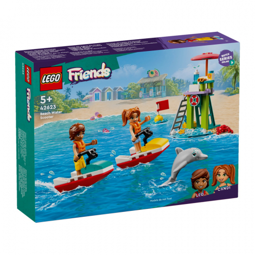 LEGO Friends - Strand – Vattenskoter i gruppen LEKSAKER / LEGO / LEGO Friends hos Spelexperten (42623)