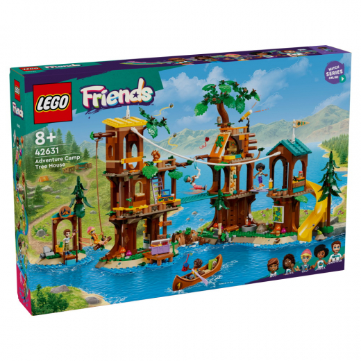 LEGO Friends - Äventyrsläger – trädkoja i gruppen LEKSAKER / LEGO / LEGO Friends hos Spelexperten (42631)