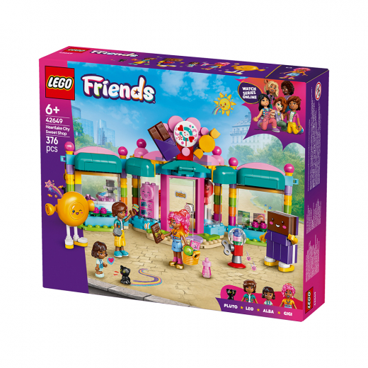 LEGO Friends - Heartlake Citys godisaffär i gruppen LEKSAKER / LEGO / LEGO Friends hos Spelexperten (42649)