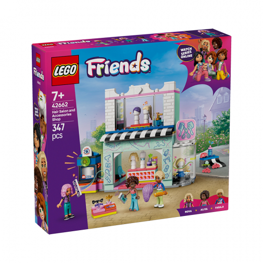 LEGO Friends - Frisörsalong och accessoarbutik i gruppen LEKSAKER / LEGO / LEGO Friends hos Spelexperten (42662)