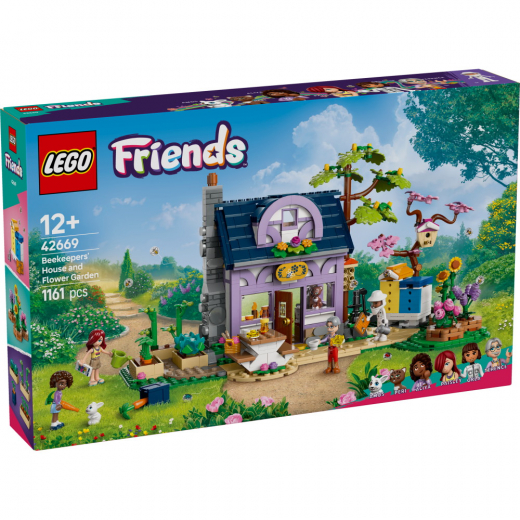 LEGO Friends - Biodlarhus och blomsterträdgård i gruppen LEKSAKER / LEGO / LEGO Friends hos Spelexperten (42669)