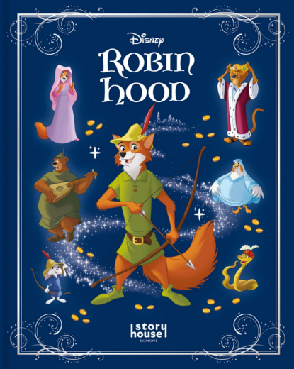 Robin Hood - Disney Klassiker i gruppen LEKSAKER / Barnböcker / Disney hos Spelexperten (430850)