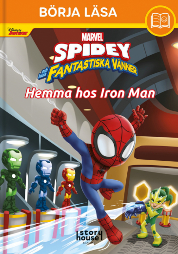 Börja Läsa - Spidey, Hemma hos Iron Man i gruppen LEKSAKER / Barnböcker hos Spelexperten (430865)