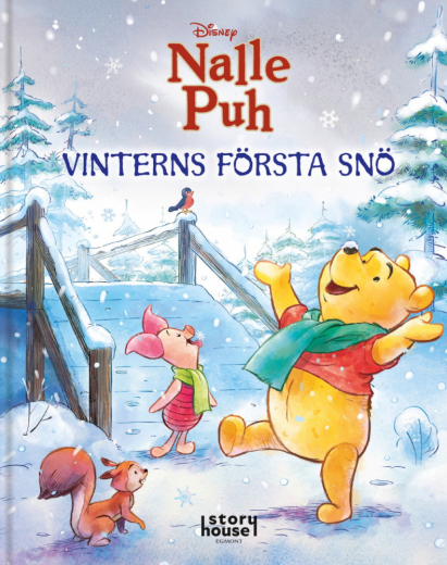 Nalle Puh - Vinterns Första Snö i gruppen LEKSAKER / Barnböcker / Disney hos Spelexperten (430874)