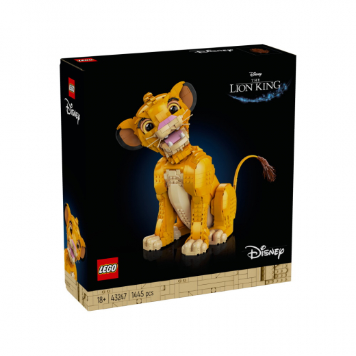 LEGO Disney - Unge lejonkungen Simba i gruppen LEKSAKER / LEGO / LEGO Disney hos Spelexperten (43247)