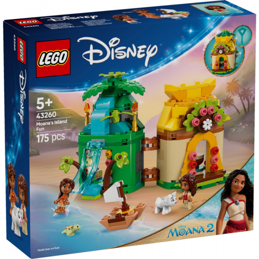 LEGO Disney - Vaianas skoj på ön i gruppen LEKSAKER / LEGO / LEGO Disney hos Spelexperten (43260)