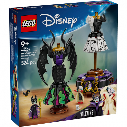 LEGO Disney - Maleficents och Cruella De Vils klänningar i gruppen LEKSAKER / LEGO / LEGO Disney hos Spelexperten (43262)