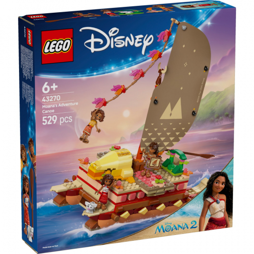 LEGO Disney - Vaianas äventyrskanot i gruppen LEKSAKER / LEGO / LEGO Disney hos Spelexperten (43270)