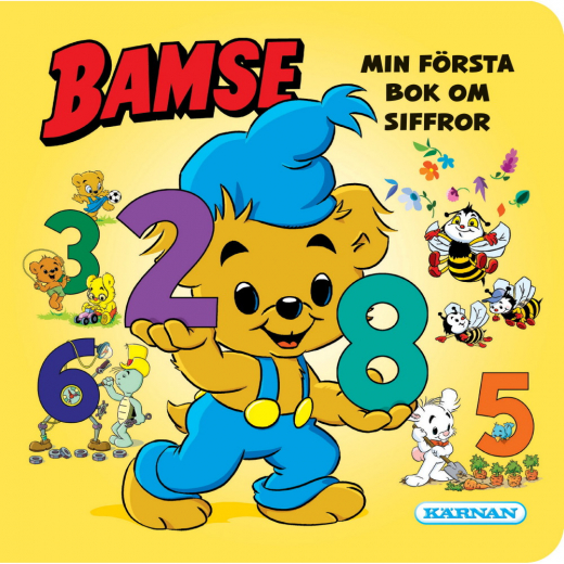 Bamse Min Första Sifferbok i gruppen LEKSAKER / Barnböcker / Bamse hos Spelexperten (450565)