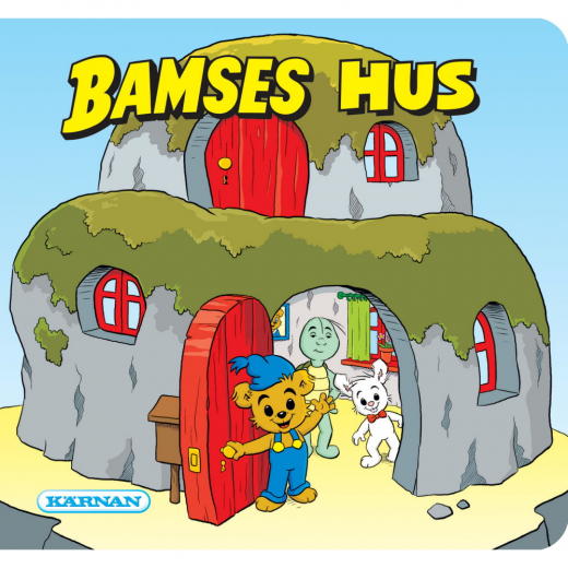 Pekbok - Bamses Hus i gruppen LEKSAKER / Barnböcker / Bamse hos Spelexperten (450569)