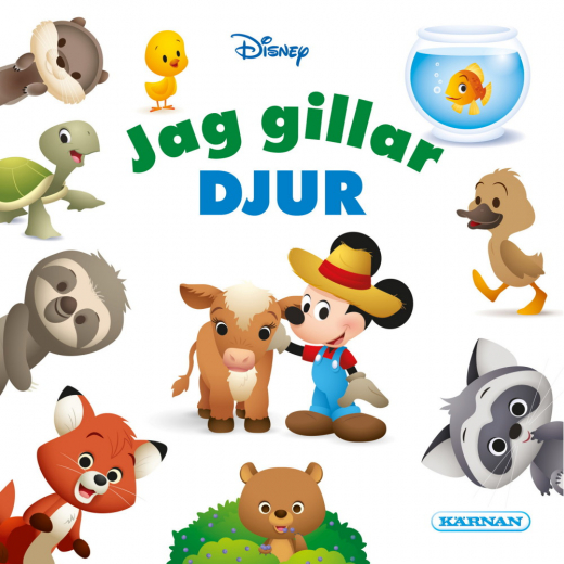 Disney Baby - Jag Gillar Djur i gruppen LEKSAKER / Barnböcker hos Spelexperten (450571)