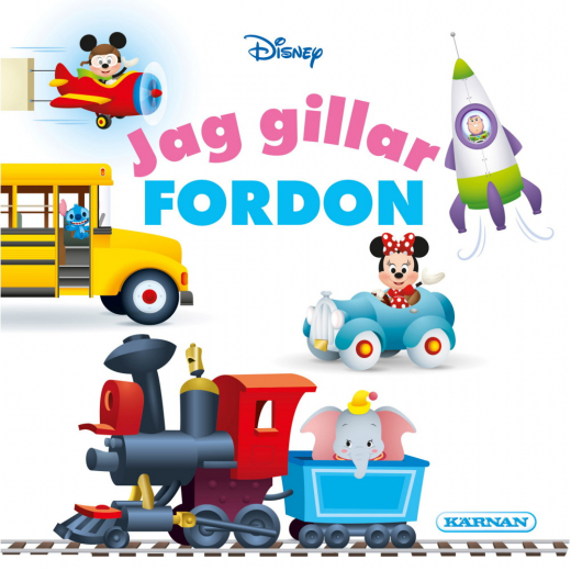 Disney Baby - Jag Gillar Fordon i gruppen LEKSAKER / Barnböcker / Disney hos Spelexperten (450572)