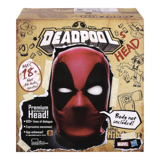 Marvel Legends Deadpools huvud i gruppen LEKSAKER / Interaktiva leksaker hos Spelexperten (5857255)