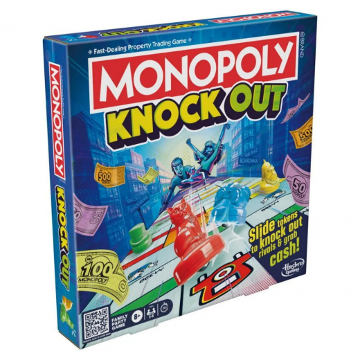 Monopoly Knockout i gruppen SÄLLSKAPSSPEL / Familjespel hos Spelexperten (5860969)