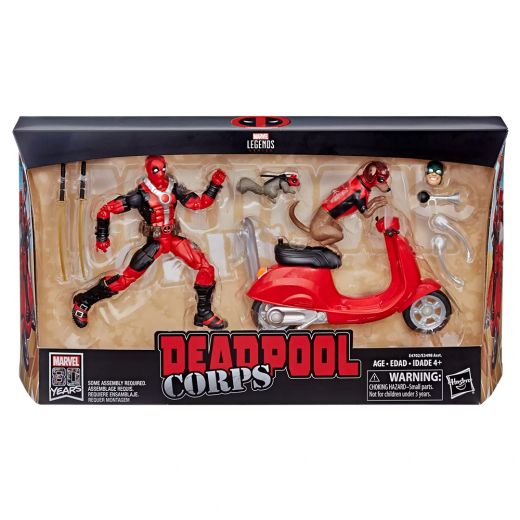 Marvel Legends Deadpool Figure & Vehicle i gruppen LEKSAKER / Figurer och lekset / Marvel hos Spelexperten (5861952)