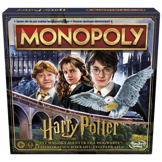 Monopol - Harry Potter i gruppen SÄLLSKAPSSPEL / Familjespel hos Spelexperten (5862504)