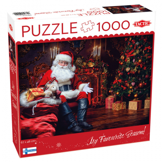 Tactic Pussel: Santa's Surprise 1000 Bitar i gruppen PUSSEL / 1000 bitar hos Spelexperten (59605)