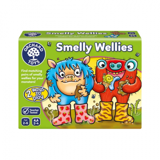 Smelly Wellies (Swe) i gruppen SÄLLSKAPSSPEL / Barnspel hos Spelexperten (600026)