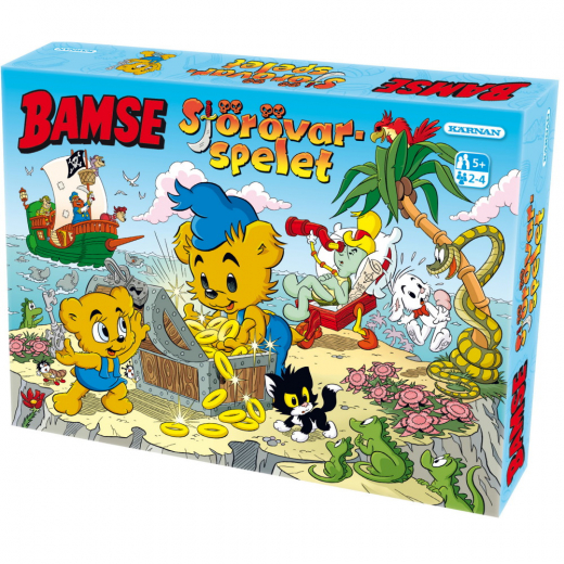 Bamse - Sjörövarspelet i gruppen SÄLLSKAPSSPEL / Barnspel hos Spelexperten (600355)