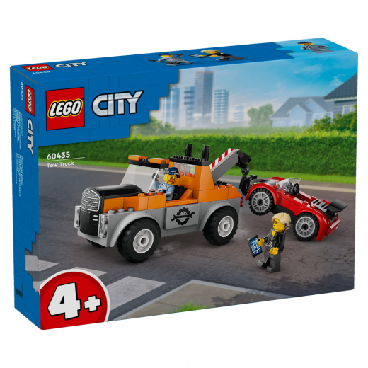 LEGO City - Bärgningsbil och sportbilsreparation i gruppen LEKSAKER / LEGO / LEGO City hos Spelexperten (60435)