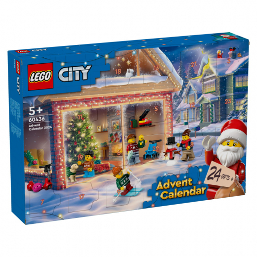 LEGO® City Adventskalender 2024 i gruppen LEKSAKER / LEGO / LEGO adventskalender hos Spelexperten (60436)