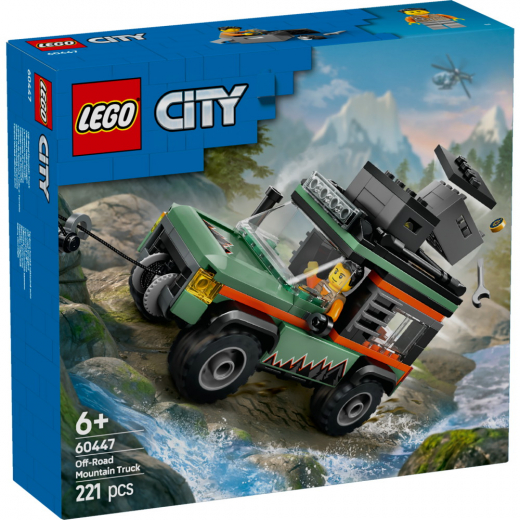 LEGO City - 4-hjulsdriven terrängbil för bergskörning i gruppen LEKSAKER / LEGO / LEGO City hos Spelexperten (60447)