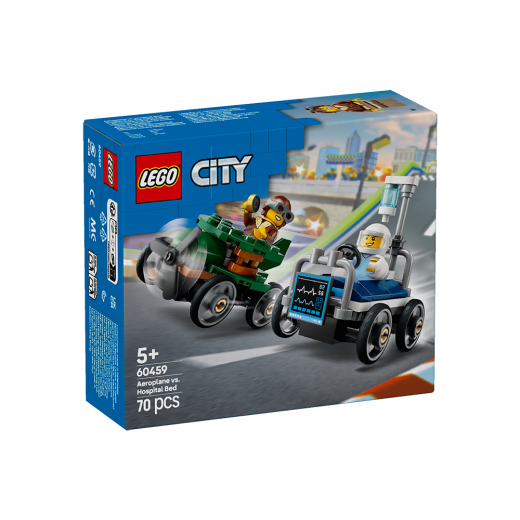 LEGO City - Flygplan mot sjukhussäng i gruppen LEKSAKER / LEGO / LEGO City hos Spelexperten (60459)