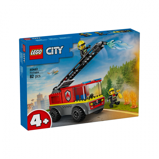 LEGO City - Brandbil med stege i gruppen LEKSAKER / LEGO / LEGO City hos Spelexperten (60463)