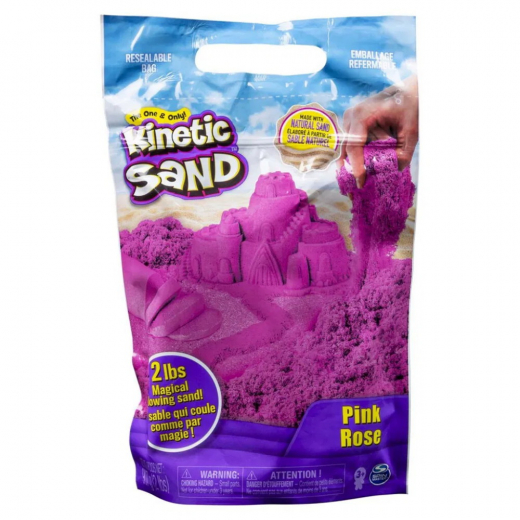 Kinetic Sand - Rosa i gruppen LEKSAKER / Skapa & måla / Kinetic Sand hos Spelexperten (6047185)