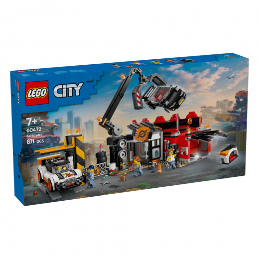 LEGO City - Skrotupplag med bilar i gruppen LEKSAKER / LEGO / LEGO City hos Spelexperten (60472)