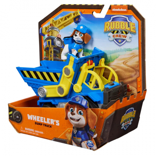 Rubble & Crew Core Vehicle - Wheeler i gruppen LEKSAKER / Figurer och lekset / Paw Patrol hos Spelexperten (6066528)