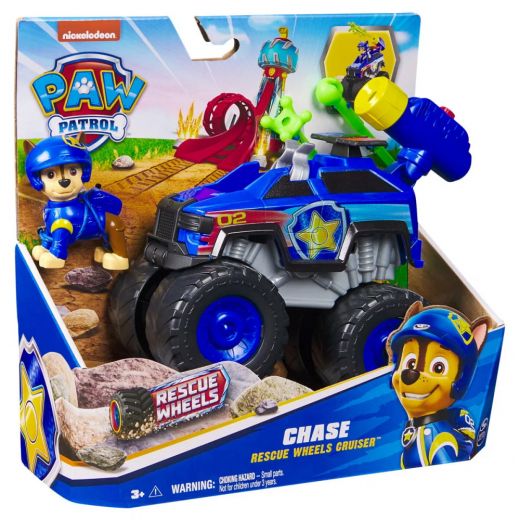 Paw Patrol - Chase Räddningsfordon i gruppen LEKSAKER / Figurer och lekset / Paw Patrol hos Spelexperten (6069302)