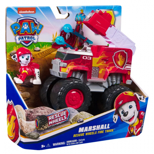 Paw Patrol - Marshall Räddningsfordon i gruppen LEKSAKER / Figurer och lekset / Paw Patrol hos Spelexperten (6069306)