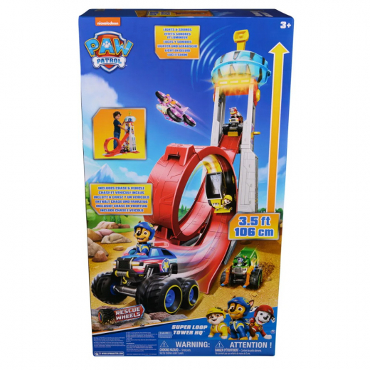 Paw Patrol - Super Loop Tower HQ  i gruppen LEKSAKER / Figurer och lekset / Paw Patrol hos Spelexperten (6069672)