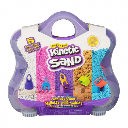 Kinetic Sand - Sensory Case i gruppen LEKSAKER / Skapa & måla / Kinetic Sand hos Spelexperten (6069784)