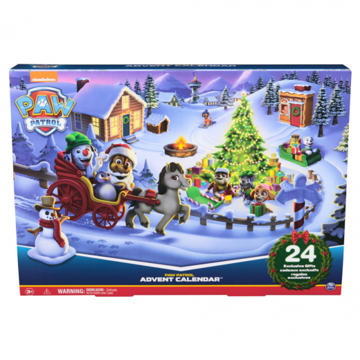 Paw Patrol Adventskalender i gruppen LEKSAKER / Figurer och lekset / Paw Patrol hos Spelexperten (6070226)