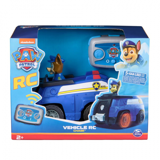 Paw Patrol RC Chase - Polisbil i gruppen LEKSAKER / Figurer och lekset / Paw Patrol hos Spelexperten (6071186-C)