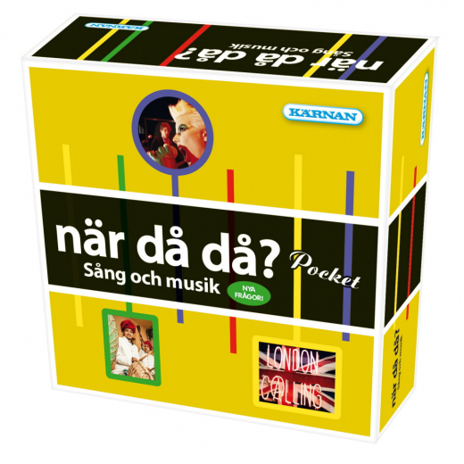 När då då? - Sång och musik 2 - Pocket i gruppen SÄLLSKAPSSPEL / Familjespel hos Spelexperten (610285)