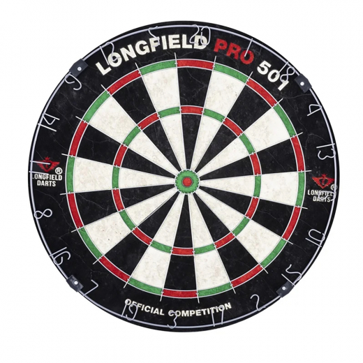 Longfield Darts Dartboard Pro 501 i gruppen SPELBORD / Dart / Tavlor / Traditionella hos Spelexperten (65004C)