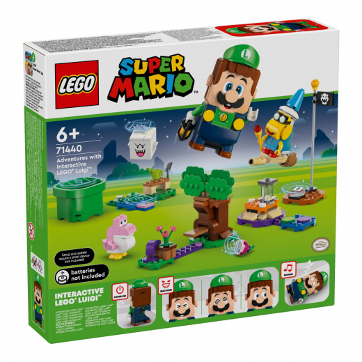 LEGO Super Mario - Äventyr med interaktiva LEGO Luigi i gruppen LEKSAKER / LEGO / LEGO Super Mario hos Spelexperten (71440)