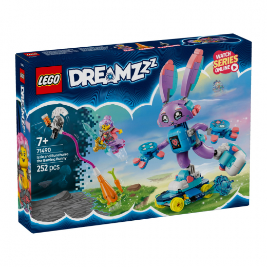 LEGO DREAMZzz - Izzie och spelkaninen Bunchurro i gruppen LEKSAKER / LEGO / LEGO DREAMZzz hos Spelexperten (71490)