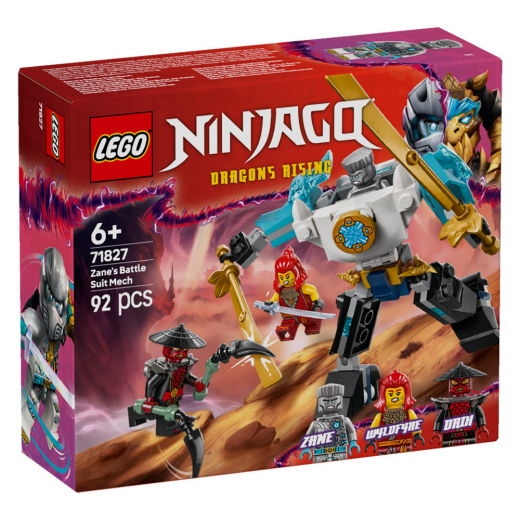 LEGO Ninjago - Zanes stridsrobotdräkt i gruppen LEKSAKER / LEGO / LEGO Ninjago hos Spelexperten (71827)