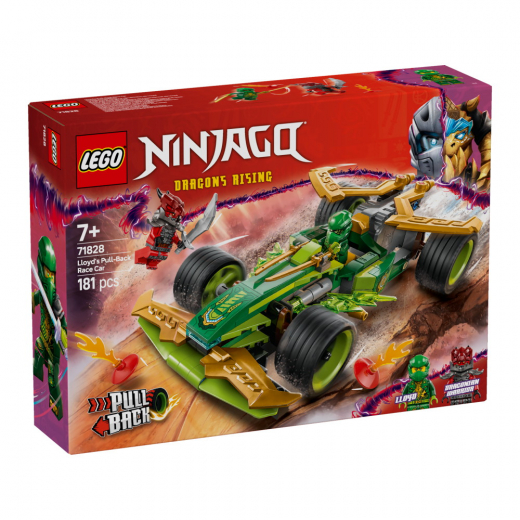 LEGO Ninjago - Lloyds pull back-racerbil i gruppen LEKSAKER / LEGO / LEGO Ninjago hos Spelexperten (71828)