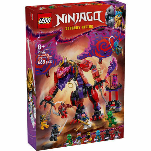 LEGO Ninjago - Kaosdraken Åsktand i gruppen LEKSAKER / LEGO / LEGO Ninjago hos Spelexperten (71832)